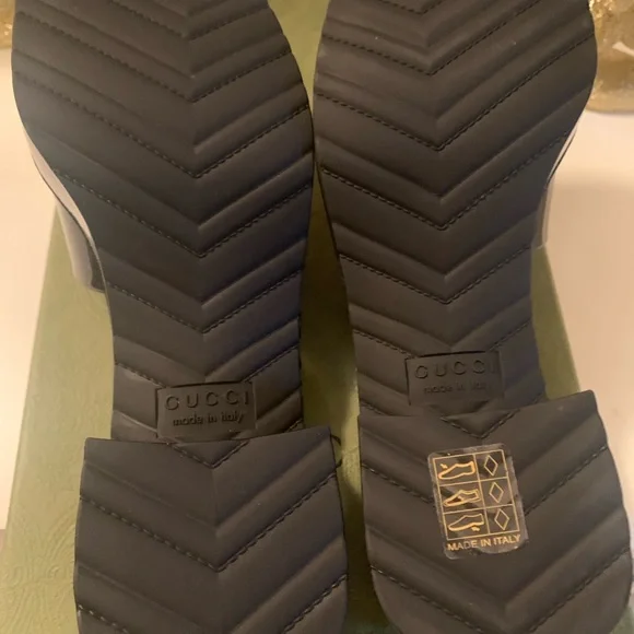 GUCCI Black Rubber Mules! - Picture 6 of 7